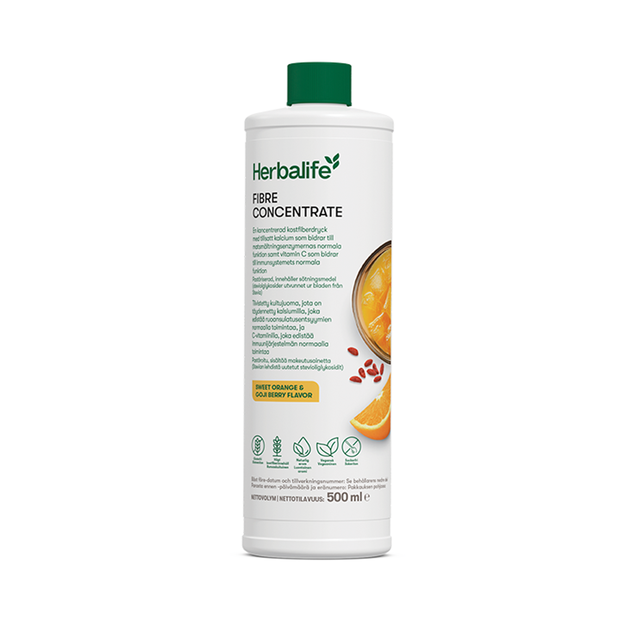 Fibre Concentrate – Sweet Orange & Goji Berry 500 ml