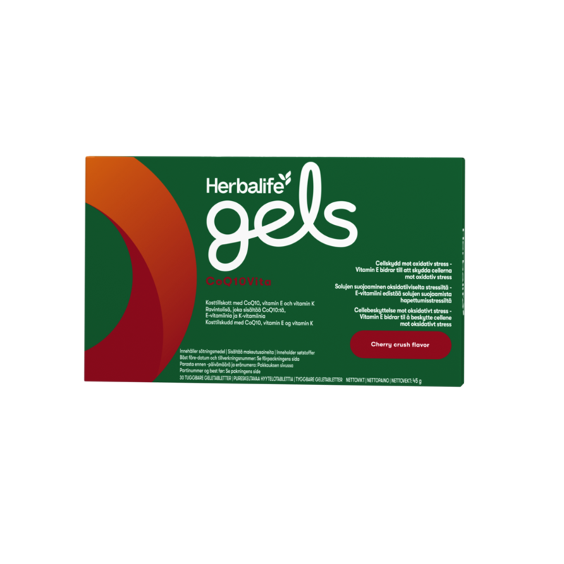 Gels CoQ10VITA Cherry crush 30 tuggbara geltabletter