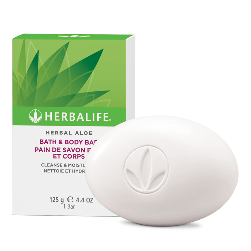 Herbal Aloe bad- och kroppstvål / Herbal Aloe Bath and Body Bar - 125 g