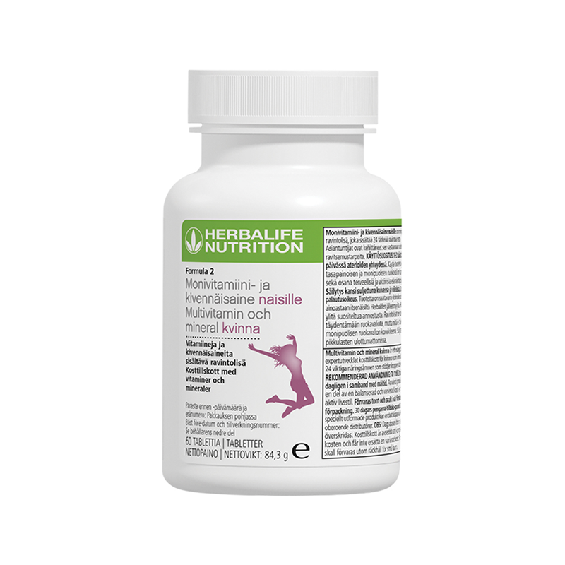 Vitamin- och mineral Kvinna 60 Tablets