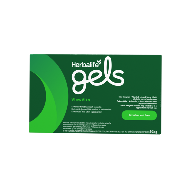 Gels ViewVita Berry citrus blast 30 tuggbara geltabletter